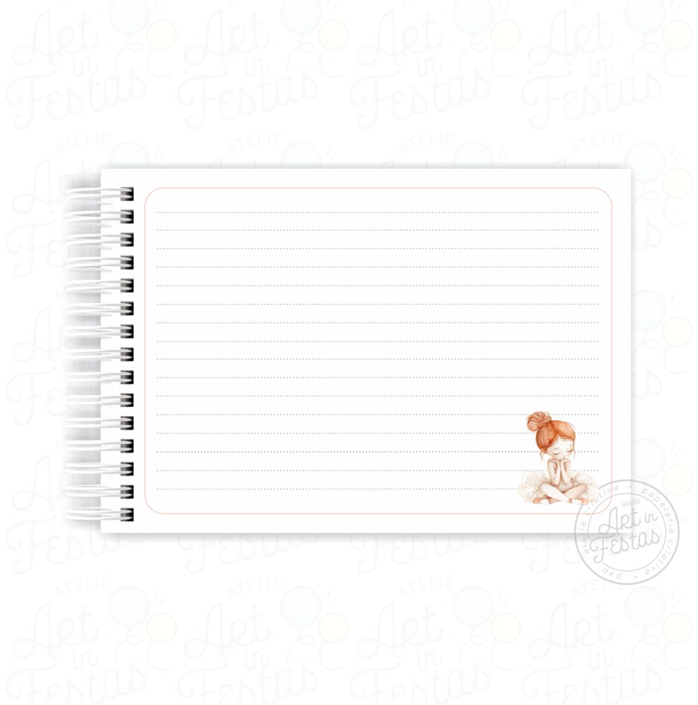 Caderno de Assinaturas Borboletas