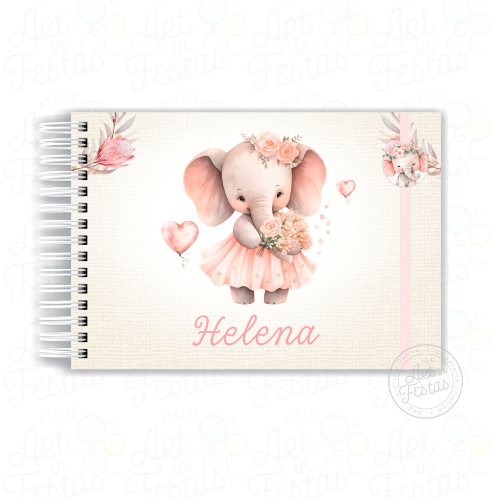 Caderno de Mensagens Elefantinha