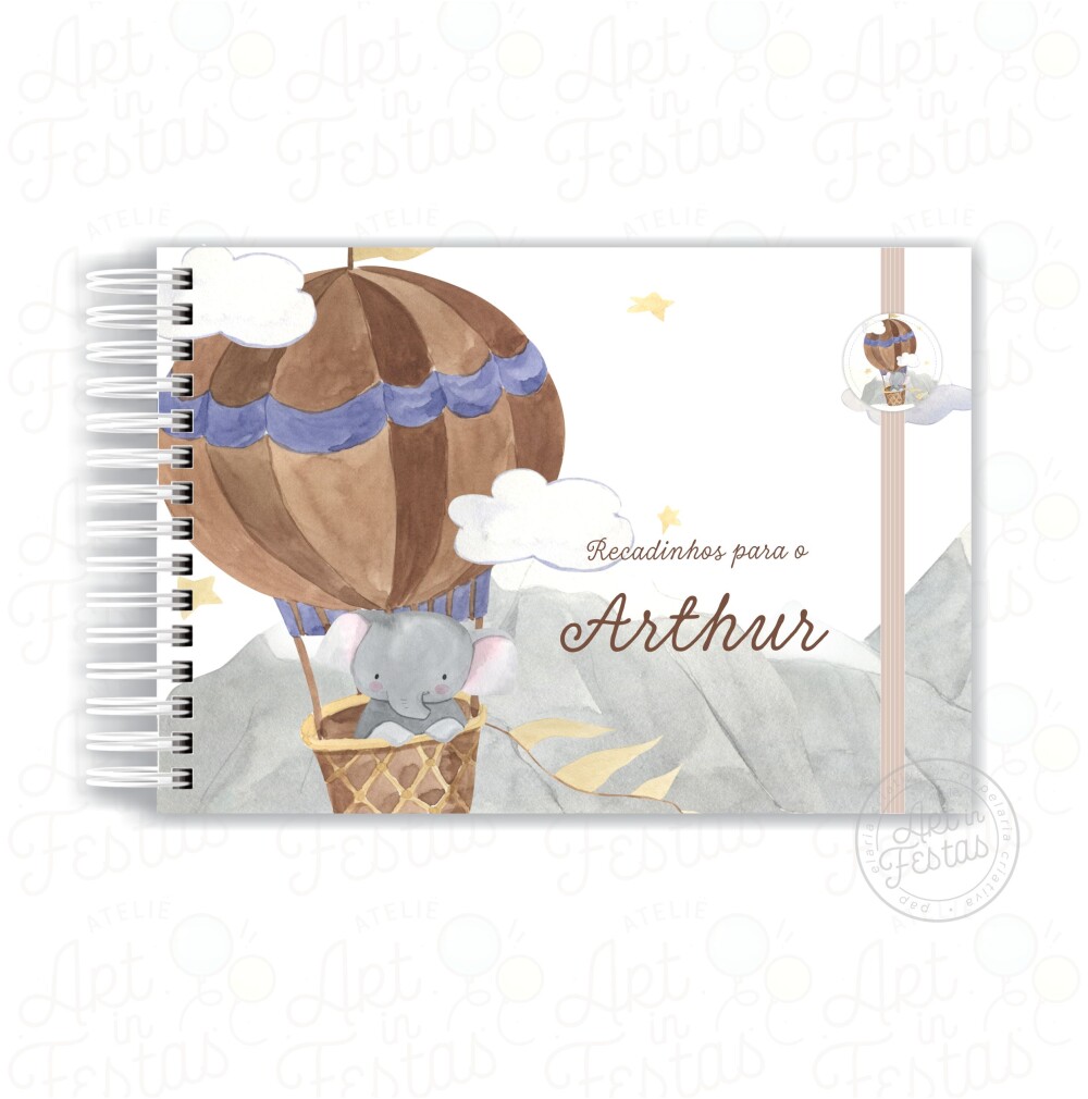 Caderno de Mensagens Ursinha