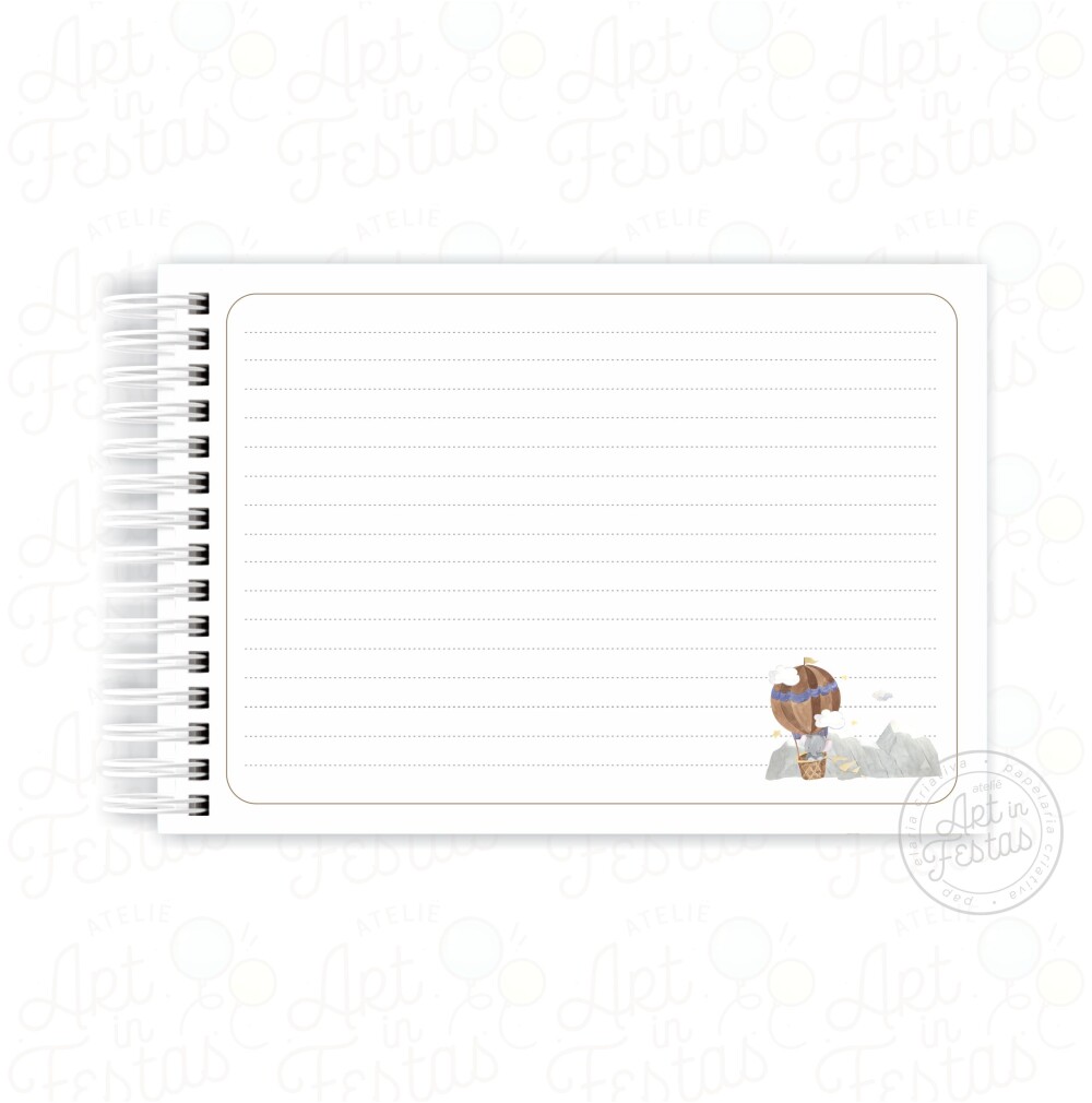 Caderno de Mensagens Ursinha