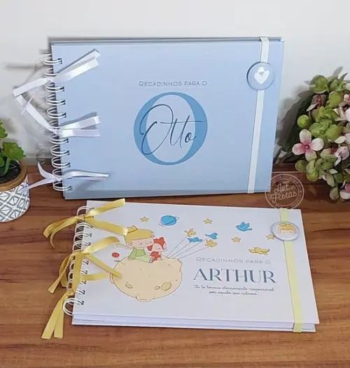 Caderno de Mensagens Menino