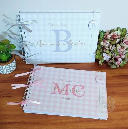Caderno de Mensagens Monograma