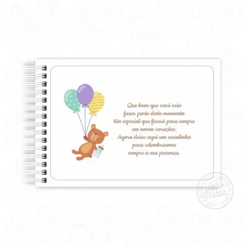 Caderno de Mensagens Pic Nic