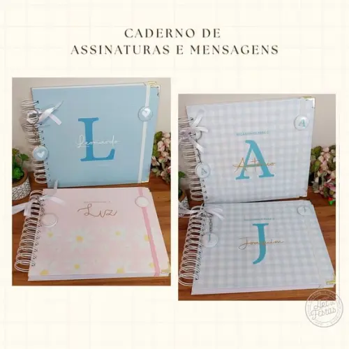 Caderno de Assinaturas e Mensagens