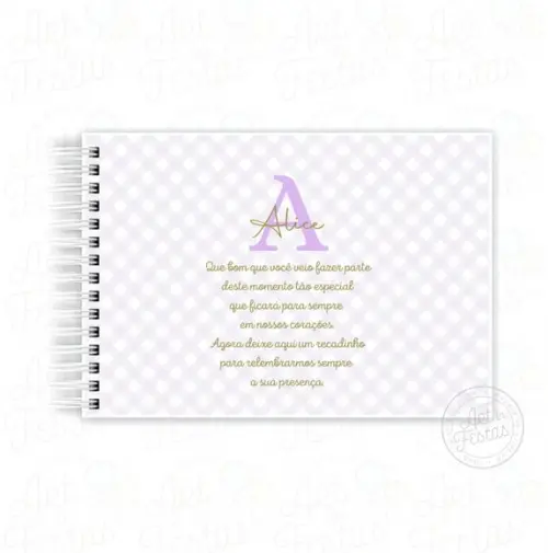 Caderno de Assinaturas e Mensagens