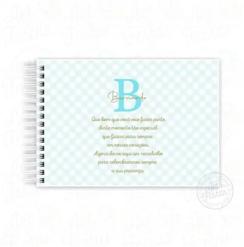 Caderno de Assinaturas e Mensagens