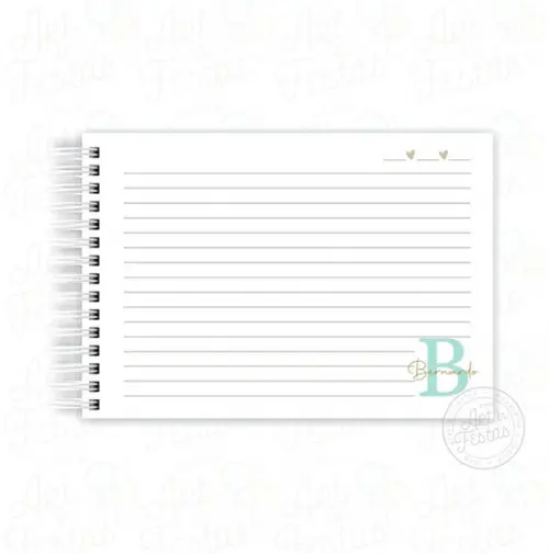 Caderno de Assinaturas e Mensagens