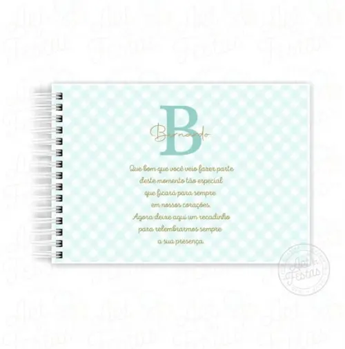 Caderno de Assinaturas e Mensagens