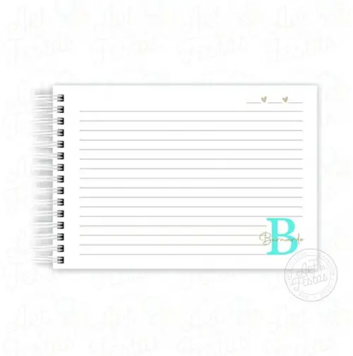 Caderno de Assinaturas e Mensagens