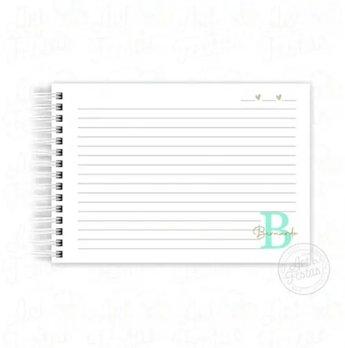 Caderno de Assinaturas e Mensagens