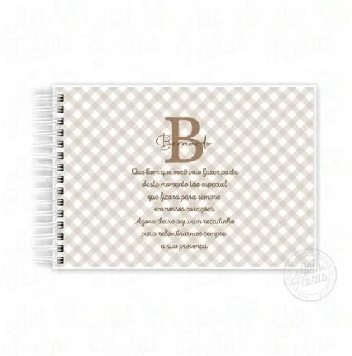Caderno de Assinaturas e Mensagens