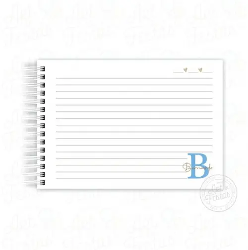 Caderno de Assinaturas e Mensagens
