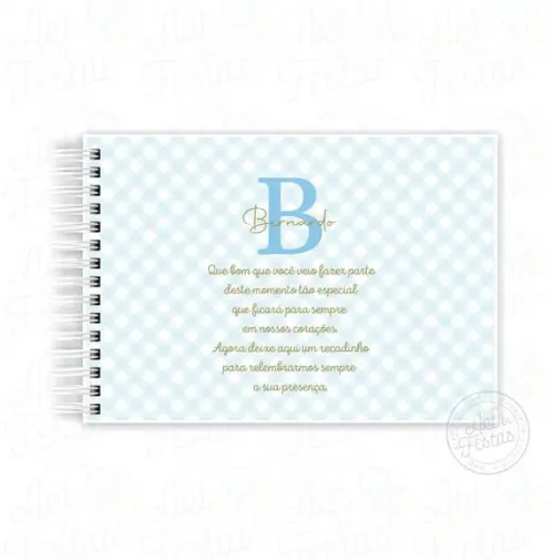 Caderno de Assinaturas e Mensagens