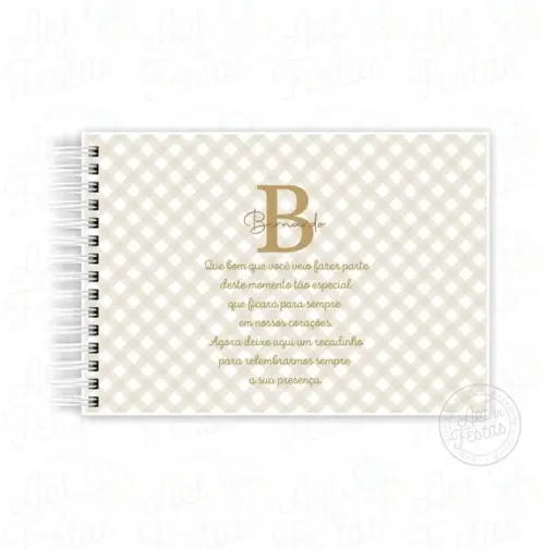 Caderno de Assinaturas e Mensagens