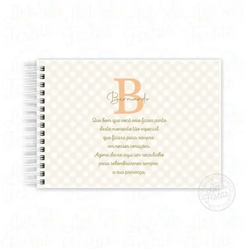 Caderno de Assinaturas e Mensagens