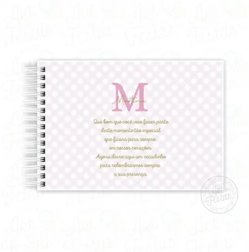 Caderno de Assinaturas e Mensagens