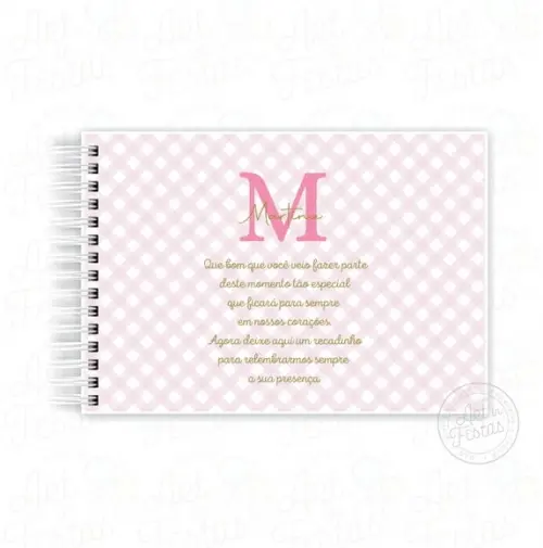 Caderno de Assinaturas e Mensagens