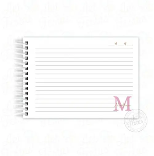 Caderno de Assinaturas e Mensagens