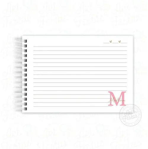 Caderno de Assinaturas e Mensagens