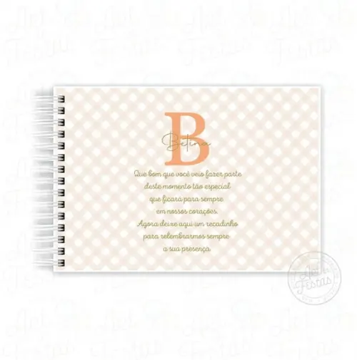 Caderno de Assinaturas e Mensagens
