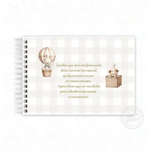 Caderno de Assinaturas e Mensagens