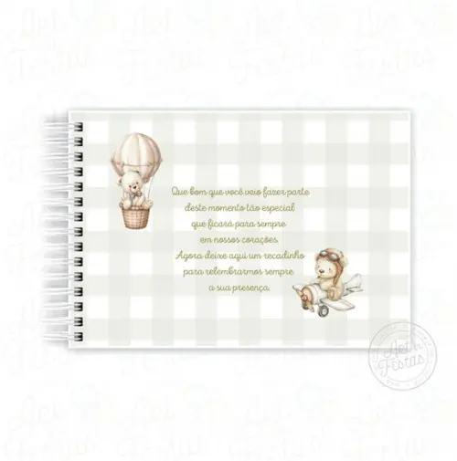 Caderno de Assinaturas e Mensagens
