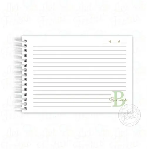 Caderno de Assinaturas e Mensagens
