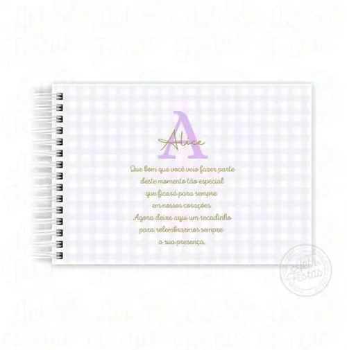 Caderno de Assinaturas e Mensagens