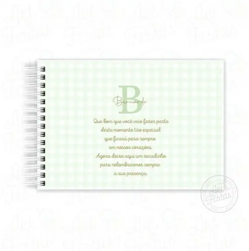 Caderno de Assinaturas e Mensagens