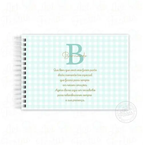 Caderno de Assinaturas e Mensagens