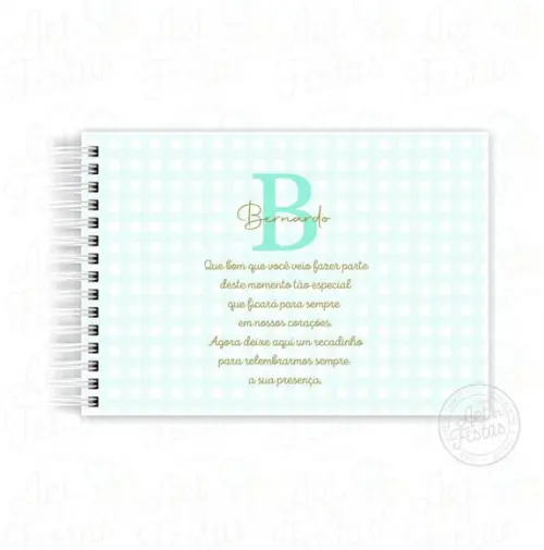 Caderno de Assinaturas e Mensagens