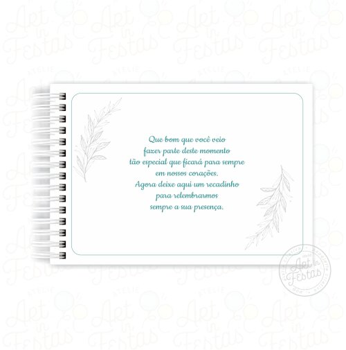 Caderno de Assinaturas Monograma