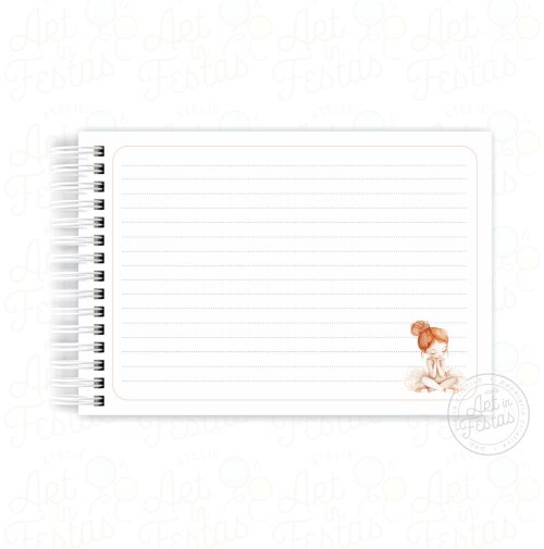 Caderno de Assinaturas Borboletas