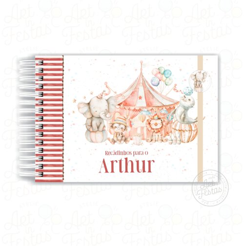 Caderno de Mensagens Circo
