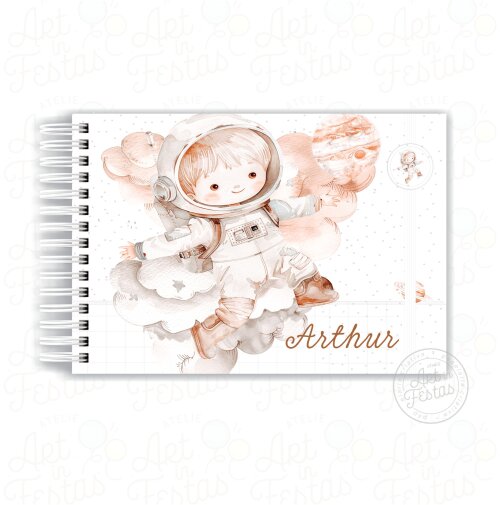 Caderno de Mensagens Astronauta