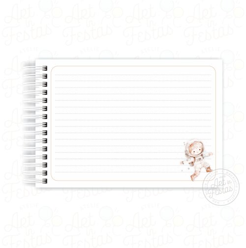 Caderno de Mensagens Astronauta