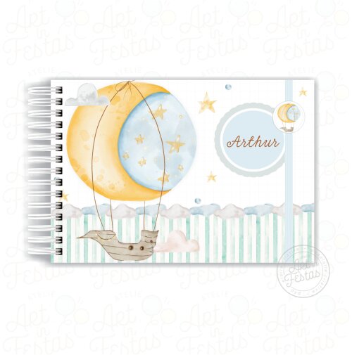 Caderno de Mensagens Balão