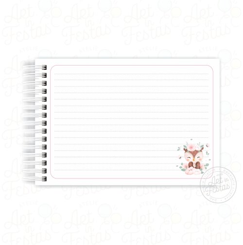 Caderno de Mensagens Corujinha