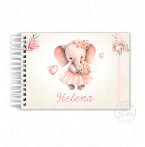 Caderno de Mensagens Elefantinha