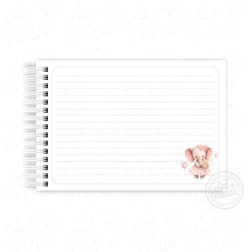 Caderno de Mensagens Elefantinha