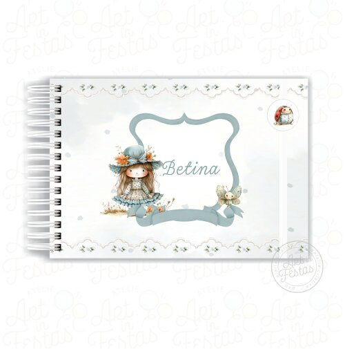 Caderno de Mensagens Bonequinha