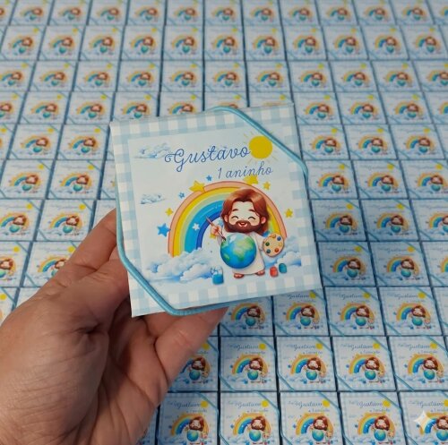 Caixinha de Promessas Kit 50 Unidades