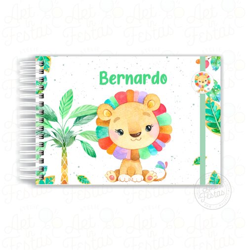 Caderno de Mensagens Leãozinho