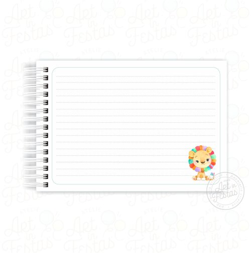 Caderno de Mensagens Leãozinho