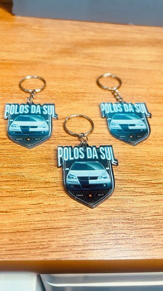 Chaveiro Personalizado- Acrílico