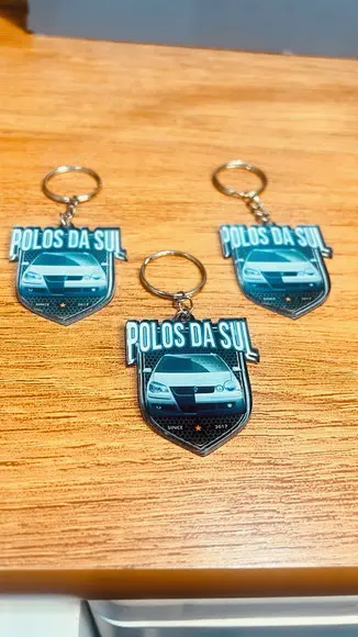 Chaveiro Personalizado- Acrílico