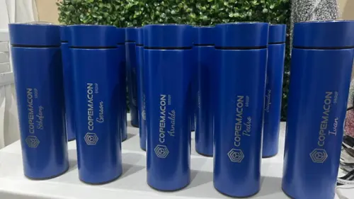 Garrafa Térmica Digital 500 ml Personalizada