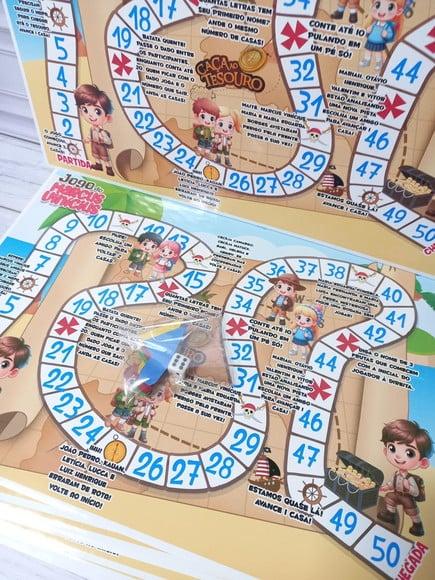 Jogo de Tabuleiro Personalizado
