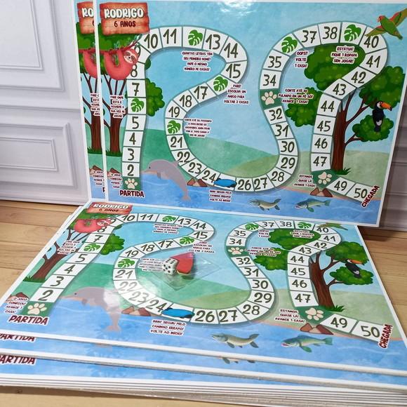 Jogo de Tabuleiro Personalizado