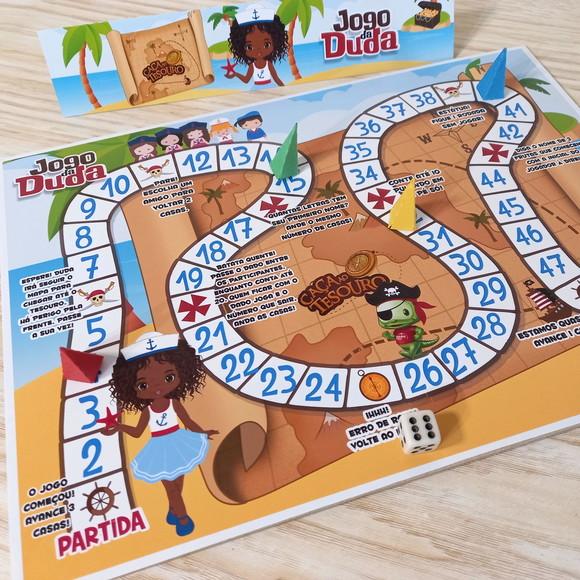 Jogo de Tabuleiro Personalizado